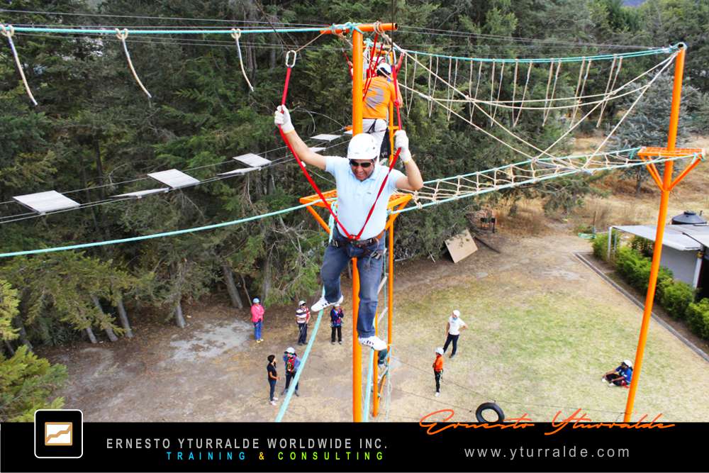 México Team Building | Team Building Empresarial para el desarrollo de equipos de trabajo - Talleres de Cuerdas Bajas